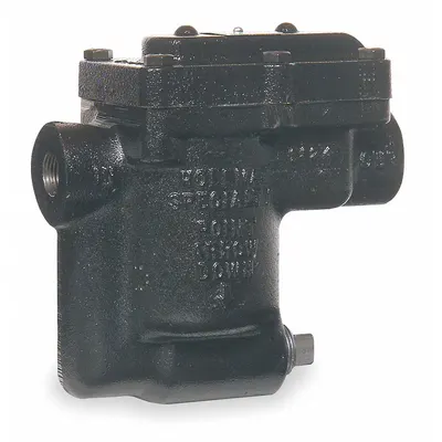 BELL & GOSSETT Steam Trap: Cast Iron, 3/4 in FNPT, 920 lb/hr, 125 psi Max., 450°F Max. - Standard Inverted-Bucket Steam Traps