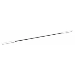 APPROVED VENDOR CG-1982-12 Lab Spatula, Non-Sterile, 304 Stainless Steel, Nickel Plated, 12 in Overall Length, 2 in Handle Length