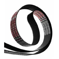 MEGADYNE Belt for Hayssen Equipment: Hayssen, Vertical Form-Fill-Seal, 27.88 in Pitch Lg, Polyester (MPN GB-27.875RX.9375)