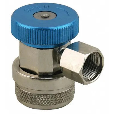 OEM APPROVED VENDOR Copper Quick Coupler with Safety Stop for - Refrigerant Machine Replacement Hoses & Couplers