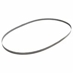 This MILWAUKEE portable band saw blade is designed for standard-depth saws (32-7/8" to 35-3/8"). It features an 8/10 tooth configuration for cutting thick metal sections. The blade width is 11-1/4 in and thickness is 0.5 in. Suitable for fabrication, maintenance, and structural steel applications.