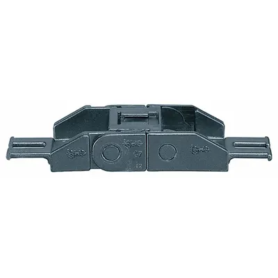 IGUS Mounting Bracket Set: Zipper, 1 Channels, 0.41 in Cavity Ht, 0.79 in Cavity Wd - Mounting Brackets for Standard Cable Carriers