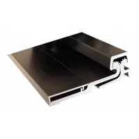 This full surface-mount piano hinge is designed for continuous support on doors, panels, and enclosures. It features an 83-inch leaf height and 1 1/4-inch leaf width, constructed from aluminum. The screw-on installation provides secure attachment for long hinge runs in industrial, commercial, and architectural applications