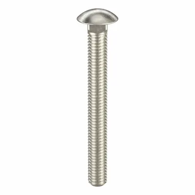 USA INDUSTRIALS Carriage Bolt: Square Neck, 3/8"-16 Thread Size, 3 1/2 in lg, Stainless Steel - 316 Stainless Steel Square Neck Carriage Bolts