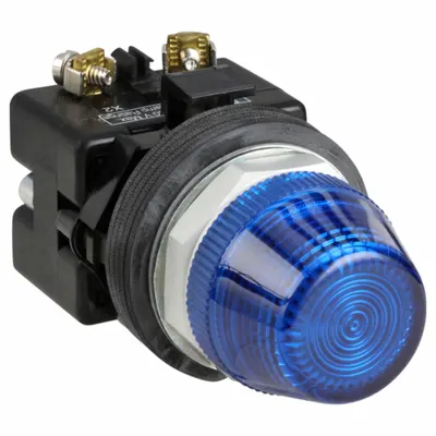 EATON Pilot Light: 30 mm Panel Mounting Size, Blue, LED - LED Pilot-Lights