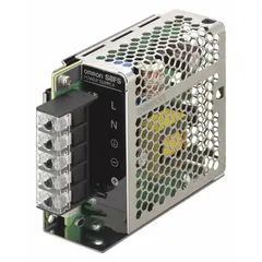 Single-phase DIN Rail mount DC power supply with stainless steel housing. Rated output power 150 W, output current 13 A, input voltage 100 to 240 V AC. Converts AC input to stable DC for industrial control panels, automation systems, and machinery.