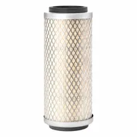 Round, axial-seal engine air filter with 4 in outside diameter and 12 in overall length. Designed for Kubota vehicles. Cross-references to Baldwin PA3792 and FleetGuard AF25578M. Suitable for agricultural and industrial equipment applications