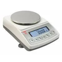 TORBAL Compact Bench Scale: 2,200 g Capacity, 0.01 g Readability, g, 0.02 g Linearity, ABS (MPN ATA2200)