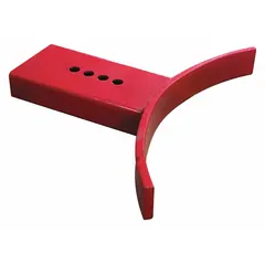 This bottom grip is a replacement part for material handling equipment, designed to fit Dayton brand models 21VG56 and 21VG57. It restores secure handling on compatible machinery, helping maintain operational safety and control in industrial environments.