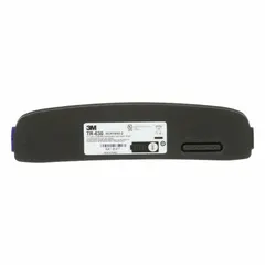 Rechargeable lithium-ion standard battery for 3M TR 600 series powered air-purifying respirators. Provides power for respiratory protection in industrial environments with airborne hazards.