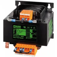 MURRELEKTRONIK Transformer: 208 to 550V AC, 115V AC/230V AC, Floor/Wall, 4 kVA, Circuit Breaker (MPN 86156)