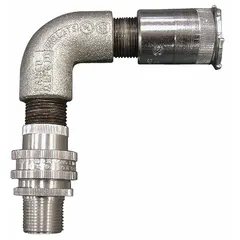 This kit contains parts to plumb explosion-proof motors around the fan motor and bearing plate. Constructed of ductile iron and copper-free aluminum, it complies with CI standards. Designed for use with Dayton Hazardous Location Centrifugal Belt Drive Exhaust Ventilators for downblast fans.