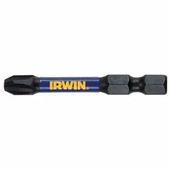 This 10-pack of impact bits features a #3 Phillips (PH3) tip with a standard hex shank, designed for use with impact drivers and power tools. Suitable for high-torque fastening in metal or wood applications. Made from S2 steel.