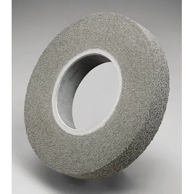 SCOTCH-BRITE Convolute Wheel: 10 in Dia x 1 in W - Deburring Wheels for Stainless Steel & Nickel Alloys