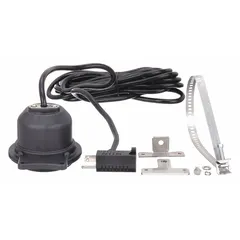 This Dayton diaphragm switch is designed for liquid level sensing in industrial tanks, sumps, and reservoirs. It features a 15 ft cord length and is part of the 3BB78/3BB79/3BB80 series. The switch activates or deactivates pumps, alarms, or valves based on fluid level changes, making it suitable for water treatment, HVAC, and process automation applications.