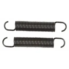 OEM suspension spring for Whirlpool washing machines and dryers. Supports the drum assembly and reduces vibration during spin cycles. Used in laundry equipment to maintain stability and protect internal components.