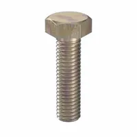 Class 10.9 steel hex head cap screw with metric M8 thread, 30 mm length, fully threaded, and zinc yellow finish. Meets DIN 961 dimensional and ISO 898 material quality standards. Supplied in a pack of 100. Commonly used for bolting applications requiring high tensile strength