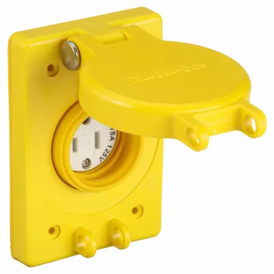 HUBBELL HBL60W47 Weather-Resistant Receptacle - Weather-Resistant Receptacles