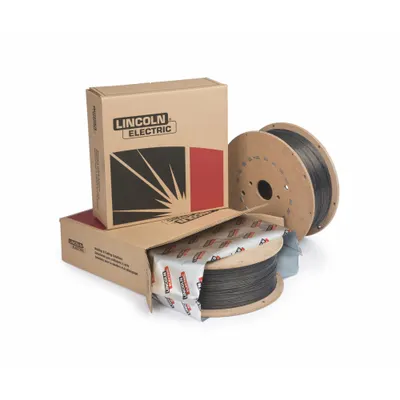 LINCOLN ELECTRIC Flux Cored Welding Wire: Carbon Steel, E71T-12M, 0.045 in, 33 lb - Flux-Cored Wire for General Steel Fabrication