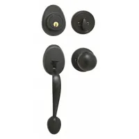 MASTER LOCK Door Lockset: Office Knob Locksets, Bronze (MPN HDLBC0612PKA4WK)