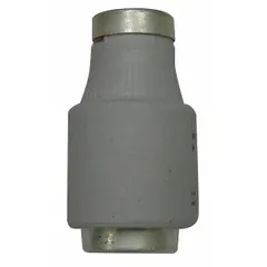 IEC Type D time-delay fuse rated 16 A and 500 V AC, with DII fuse size and D27 model designation. Designed for overcurrent protection in industrial equipment such as motor circuits and transformers where inrush currents require a slow-blow characteristic.