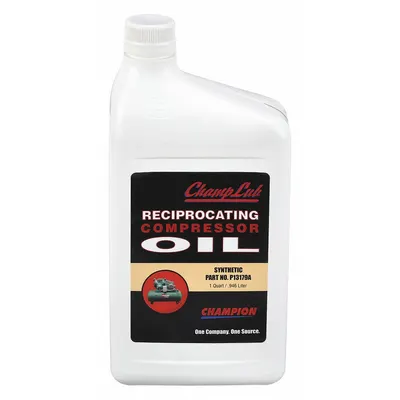 CHAMPION Oil 12 Quarts,PK12: 28H510, Oil - Pneumatics