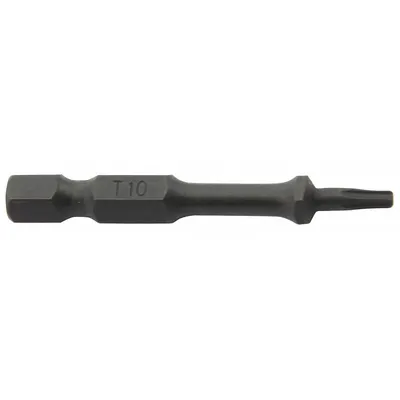 WESTWARD Power Bit: Power Bit, Imperial, 2 in Overall Lg, Impact Rated, Hex - Impact Torx Bits