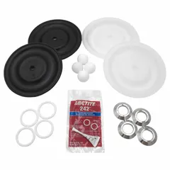 The Graco FK1111 fluid end repair kit is designed to rebuild the fluid section of Graco pumps, restoring sealing and pressure performance. It includes PTFE seals and components for field rebuild, extending pump service life in industrial fluid handling and lubrication systems.