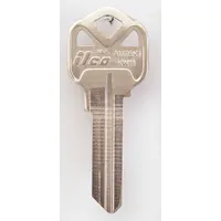 Key Blank: Compatible with Kwikset Locks, Key ID # KW11, 6 Pins, Brass (MPN A1176KT-KW11)