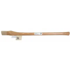 Replacement handle for axes and striking tools. Designed to replace worn or broken handles, providing a secure grip for heavy-duty tasks.