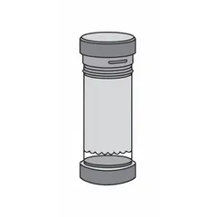 Ultra-micron filter cartridge for tap water feed. Removes microorganisms and particles. Suitable for laboratory and industrial water purification systems.