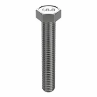 Hex Head Cap Screw: Stainless Steel, A2, NL-19, 1/2"-13, Coarse, 4 in lg, Globally Sourced, 10 PK (MPN FBHEXB12134FTP10)