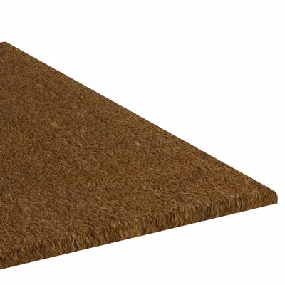 ABILITY ONE Entrance Mat: Brush, Indoor/Outdoor, 18 in x 30 in, 5/8 in Thick, Coir - Coir Scraper Mat