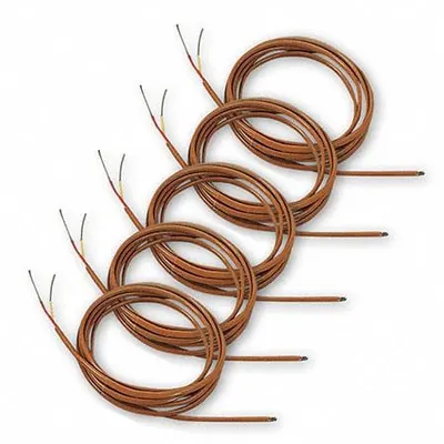 OMEGA 5TC-TT-T-24-36 Type T Thermocouple, PFA Insulated, 36 in Cable, 24 AWG - Thermocouples for Gas Applications