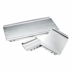 Drawer divider for LISTA modular drawer cabinets. Organizes and separates parts within 75 mm high drawers. Overall height 2 in, color gray. Sold in a 12-pack.