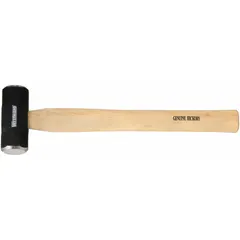 This steel engineering hammer features a 3 lb octagonal head with a 1 3/4 in diameter face and a 15 in wood handle. It is suited for striking chisels, punches, and drift pins in metalworking and construction applications.