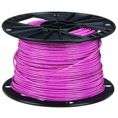 SOUTHWIRE 16 AWG TFFN Building Wire, Stranded Copper, 600 V, Pink, 500 ft - Copper TFN/TFFN Building Wires