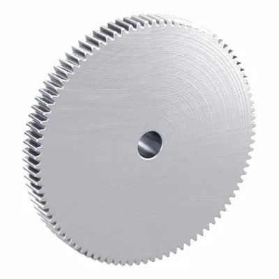 KHK GEARS SUS1-90 Metric Spur Gear with Standard Hub - Metric Spur Gears with Standard Hub