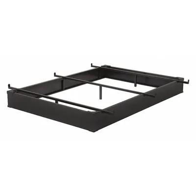 RIZE J6MB60 BC Metal Bed Base, 6 in Height, Black, California King - Hospitality Bed Bases