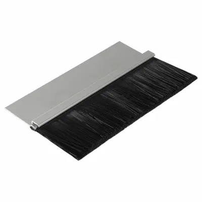 AMERICAN GARAGE DOOR SUPPLY 2" Brush Weatherseal with 2" Straight Holder - Material Handling Parts