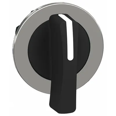 SCHNEIDER Long-Handled Selector Switch: 30 mm Panel Mount Size, 3 Positions - Selector-Switch Operators