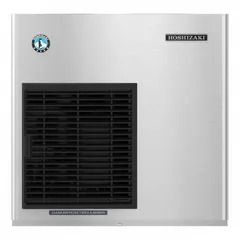 Air-cooled flake ice machine head producing 485 lb of ice per day. Silver finish, operates on 115V. Dimensions: 24 in W x 26 in D x 39 in H. Suitable for commercial kitchens, seafood displays, and healthcare facilities requiring continuous flake ice.