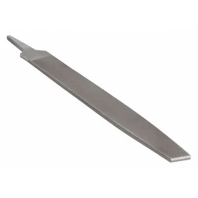 WESTWARD Warding File: Double-Cut, Single Edge Cut, Bastard Cut, 10 in Lg without Tang - Double-Cut Warding Files