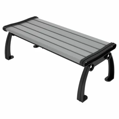ULTRASITE Heritage Outdoor Bench - Vandal Resistant Resinwood Benches