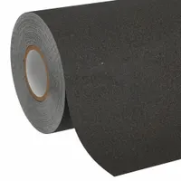 Anti-Slip Tape: Non-Abrasive, Solid, Black, 12 in x 60 ft, 45 mil Tape Thick, Rubber, 3M™, 300 (MPN 50048011192982)