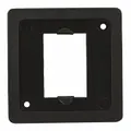 Plastic weather ring accessory for power supplies. Provides environmental protection against rain, dust, and debris for compatible equipment in outdoor or exposed industrial locations.