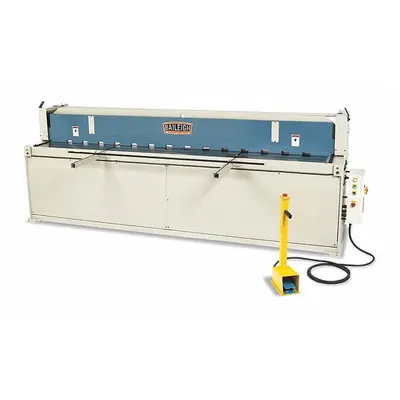 BAILEIGH INDUSTRIAL Machining Shear: Hydraulic, Foot Pedal, 120 in Max. Cut Wd - Hydraulic Machining Shears