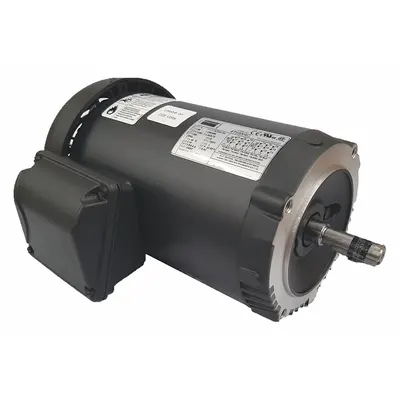 Dayton General Purpose Motor: C-Face Mount, Totally Enclosed Fan Cooled, 1/3 hp - C-Face 3-Phase General Purpose AC Motors