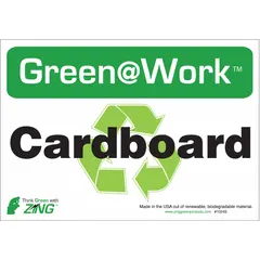 This 5-pack of cardboard signs features adhesive mounting for quick installation on clean surfaces. Suitable for marking floor or wall areas in industrial facilities, warehouses, and public zones. Signs are non-retroreflective and non-glow-in-the-dark.
