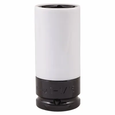 AMERICAN FORGE & FOUNDRY Automotive Sockets: 1/2 in Drive Size, SAE, 1 1/16 in Socket Size - Non-Marring Drive Sockets